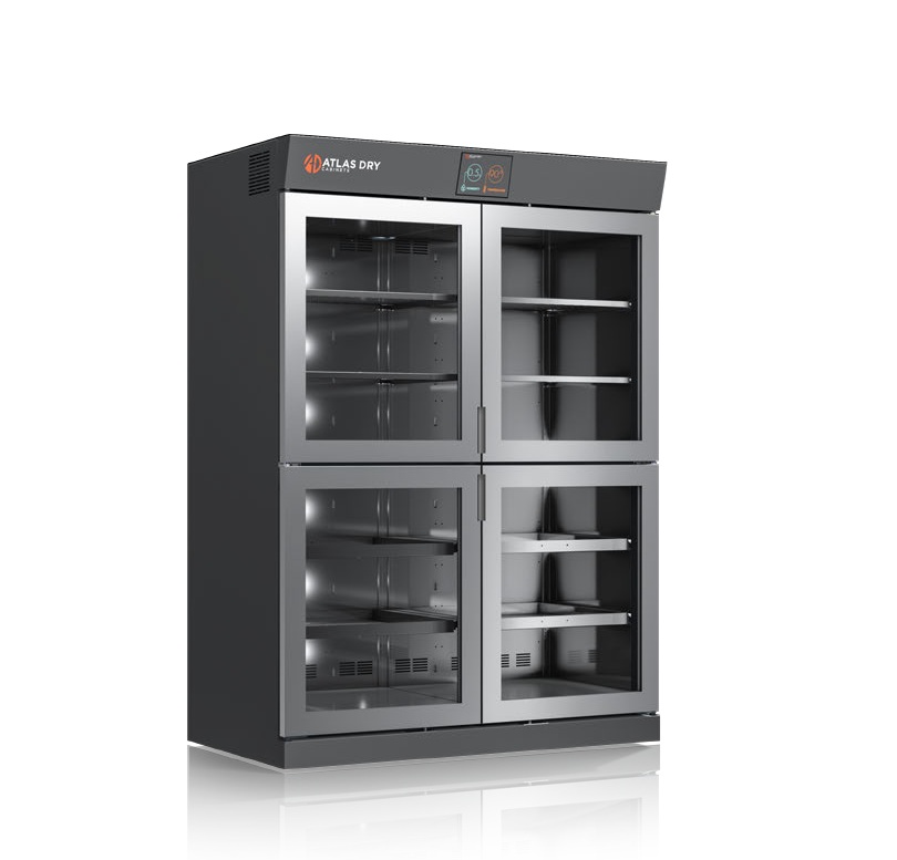 ארונות ייבוש לרכיבים רגישים ללחות